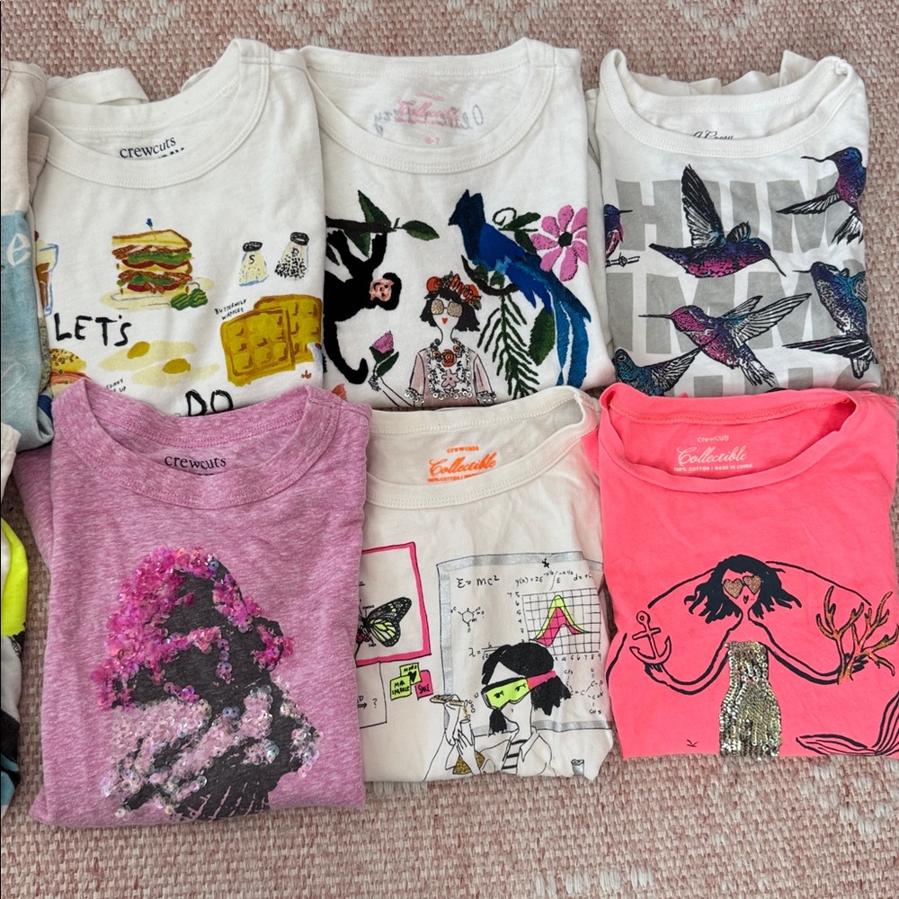 21 PC CREWCUTS T SHIRT SHORTS OUTFITS SPRING & SUMMER☀️ - Picture 7 of 10
